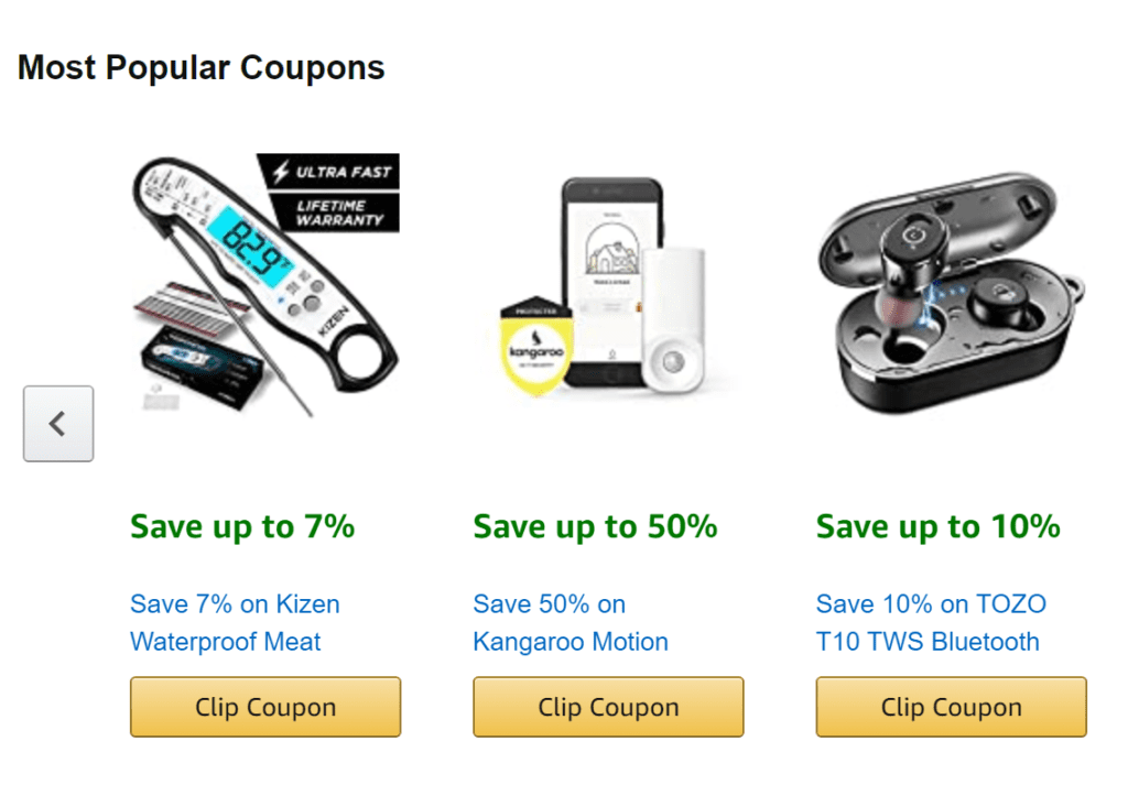 Amazon's Most Popular Coupons | Amify