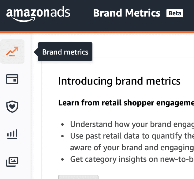 How do I find my Amazon Brand Metrics data?